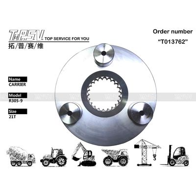 XKAQ-00453+XKAQ-00441 Redutor planetário R305-9 Escavação balança 1 estágio transportador Compatível com marcas e modelos de escavadeiras