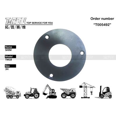 Peças de reposição para calços de deslocamento de escavadeira 1 estágio, peças eletrônicas em material de aço para oficinas de reparo de máquinas e fácil manutenção