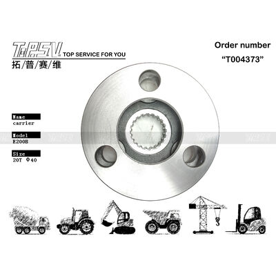 7Y-1752 E200B Balanço de escavadeira de 2 estágios transportador planetário componente durável de trabalho pesado adequado para manutenção e substituição do sistema de acionamento da escavadeira