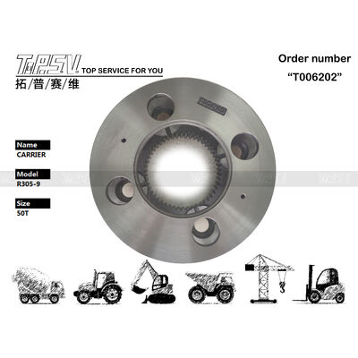 XKAQ-00180 R305-7 Escavadeira de deslocamento 3 estágios componente do trem de força do porta-planetária, tamanho da embalagem depende do tipo de embalagem, construído para suportar cargas pesadas