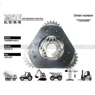 Peças ASSY do Transportador de 1 Estágio do Giro da Escavadeira SDLG120 para Peças de Reposição da Escavadeira com Acionamento do Giro