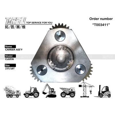 CLG936 Excavadora Swing 1 Stage Carrier ASSY Peças para Excavadora Swing Drive Peças sobressalentes