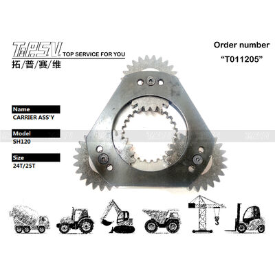 SH120A1 Excavadora balança 1 estágio transportador ASSY Peças para oscilação de acionamento de escavadora peças sobressalentes