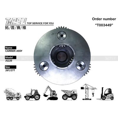 05/903866 JS220 Excavator Swing 1 Stage Carrier ASSY Parts For Swing Drive Excavator Spare Parts