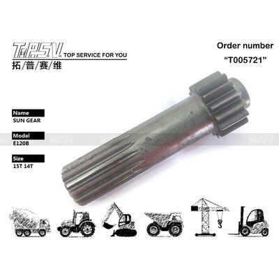 099-0203 Excavadora Equipamento planetário Equipamento solar para lagarta E120B 15T 14T