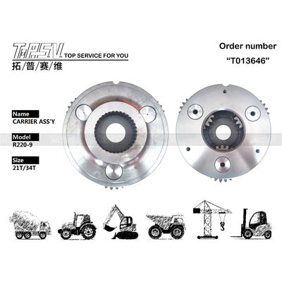 R220-9 Equipamento de transporte planetário para escavadeira 39Q6-12250 Partes de accionamento final