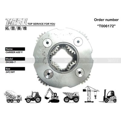 DX300 Viagem 3Etapes de montagem do transportador planetário para DOOSAN K1003029