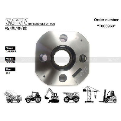 Aço EC290B Swing Planet Gear Carrier VOE14547267 Com Motor Hidráulico
