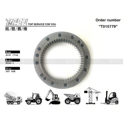 Good price EX60-1 Engrenagem de anel interno de balanço de escavadeira de aço 2024937 para reparação de máquinas on-line