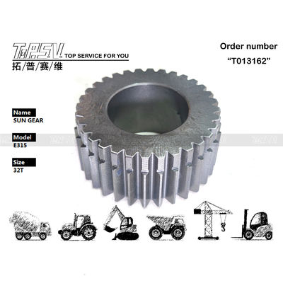 102-6522 Cor Excavadora preta E315 Viagem 2 Etapas Solar Gear Gear Box Para Excavadora