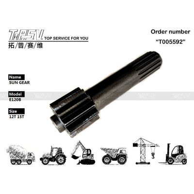 1R-5841 Alta Durabilidade E312C Excavadora Viagem 1 Etapa Sun Gear Para Máquinas de Construção