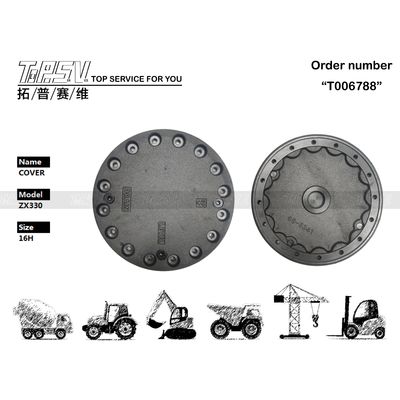 Good price 2045031 Saco ZX330 Excavadora Viagem Drive caixa de cobertura de engrenagem com cor preta e embalagem de transporte on-line