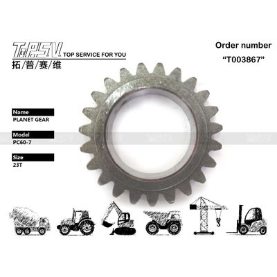 Good price 201-26-71160 Instalação de malha de engrenagem Preto PC60-7 Escavação balança 1 estágio engrenagem planetária com baixa manutenção e em cor preta on-line