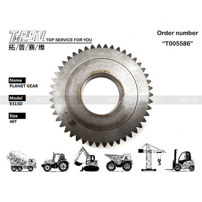 Good price 136-2836 Cores pretas E315 Excavadora Viagem 1 Etapa Engrenagem planetária com baixo nível de ruído e material de aço on-line
