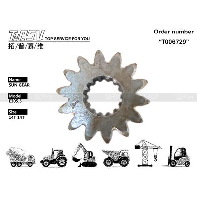 Good price 198-5013 Compatibilidade E305.5 Excavadora de viagem Solar Gear para diferentes modelos de escavadoras on-line