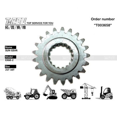 Good price 3051680 Compatibilidade Compatível Com Vários Modelos de Engrenagem Solar de 1 Estágio de Giro de Escavadeira EX60-2 Peças de Motor de Deslocamento de Escavadeira de Aço on-line