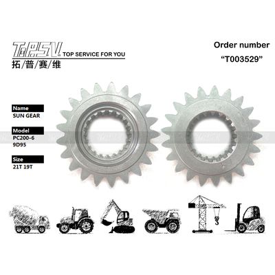 Good price 20Y-26-21170 PC200-6 6D95 Escavadeira Balanço 1 Estágio Engrenagem Solar Redutora Peças de Engrenagem para Manutenção Duradoura Óleo de Engrenagem no Sistema de Transmissão da Escavadeira on-line