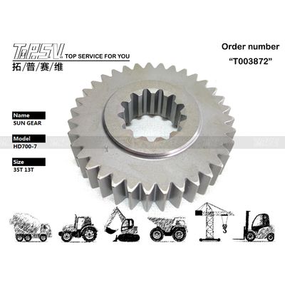 Good price Engrenagem solar de 1 estágio do giro da escavadeira Steel HD700-7, motor hidráulico compatível com vários modelos de escavadeiras on-line