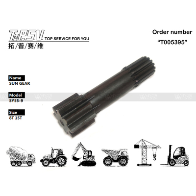 Tamanho confiável para as suas necessidades SY55-9 Excavador Viagem 1 estágio Motor de engrenagem solar