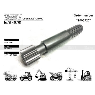 Good price 20Y-27-42510 Compatibility Compatible With Various PC200-6 Excavator Travel 1 Stage Sun Gear Models Excavator Sun Gear Depends On Size Used In Excavator Machinery on-line
