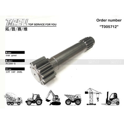 Good price 20Y-27-13130 Energy Mining PC200-5 Excavator Travel 1 Stage Sun Gear Parts with Planetary Reducer Performance on-line
