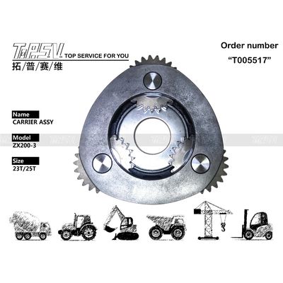 Melhorar a produtividade da construção com ZX200-3 Excavator Travel 1 Stage Carrier ASSY Device Hydraulic Motor Drive