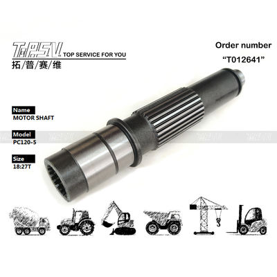 Good price Energy Mining PC120-5 Excavator Final Drive Motor Shaft Depend On Packing Type for Heavy-Duty Applications on-line