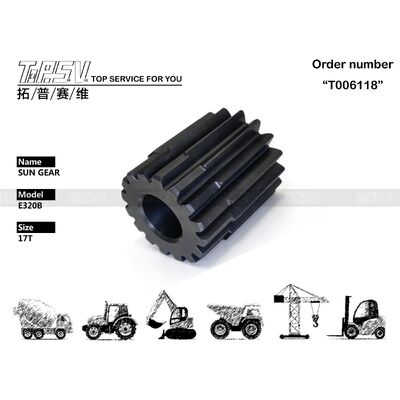 Good price 7Y-1430 Excavador de alta precisão E320C Viagem de 2 estágios Solar Gear com motor hidráulico e redutor planetário on-line
