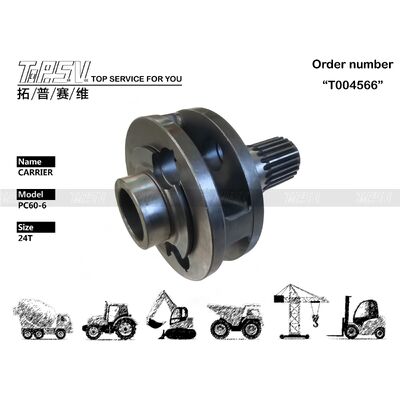 201-26-61211 portador do balanço da máquina escavadora PC60-6 para peças sobresselentes da máquina escavadora da movimentação do balanço