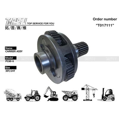 ASSY do portador do balanço da máquina escavadora PC60-6 para peças sobresselentes da máquina escavadora da movimentação do balanço
