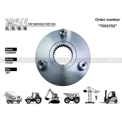 Portador da fase do balanço 1 da máquina escavadora JY210 para peças sobresselentes da máquina escavadora da movimentação do balanço