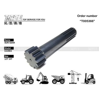 333-2989 peças da engrenagem de Sun da fase do curso 1 da máquina escavadora E320D2 para peças sobresselentes da máquina escavadora da movimentação do curso