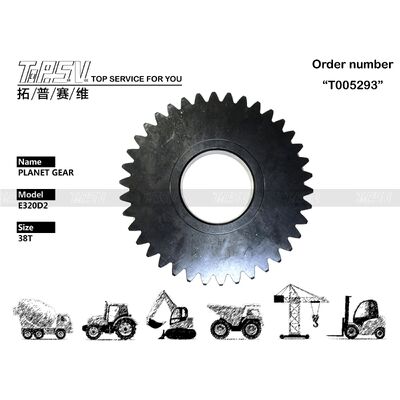333-2991 Motor hidráulico E320D2 Excavadora Viagem de 1 estágio Engrenagem planetária com tratamento térmico e embalagem selável