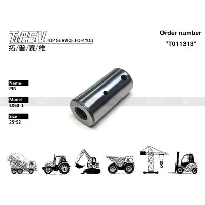 4194018 Fácil de Instalar Pino de Engrenagem de Giro EX60-1 para Escavadeira 1 Estágio para Acionamento do Motor Hidráulico Compatível com Marcas e Modelos de Escavadeiras