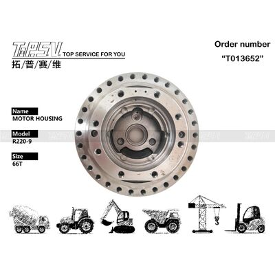 Good price Peças da engrenagem do alojamento do motor do curso da máquina escavadora R220-9 para peças sobresselentes da máquina escavadora da movimentação do curso on-line