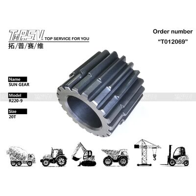 Good price R220-9 Excavadora Sun Gear Travel 2 Stage 39Q6-42240 com manutenção de óleo on-line