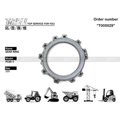 Good price 20X-26-21180 PC60-5 máquina escavadora Swing Gear Ring Parts For Swing Drive Excavator Spare Parts on-line