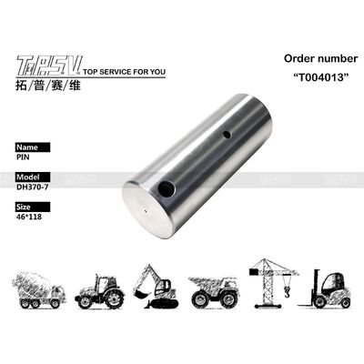 Peças do Pin da fase do balanço 2 da máquina escavadora DH370-7 para peças sobresselentes da máquina escavadora da movimentação do balanço
