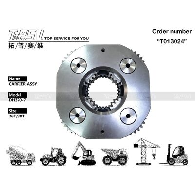 Peças do eixo do motor do ASSY do portador da fase do balanço 2 da máquina escavadora DH370-7 para peças sobresselentes da máquina escavadora da movimentação do balanço